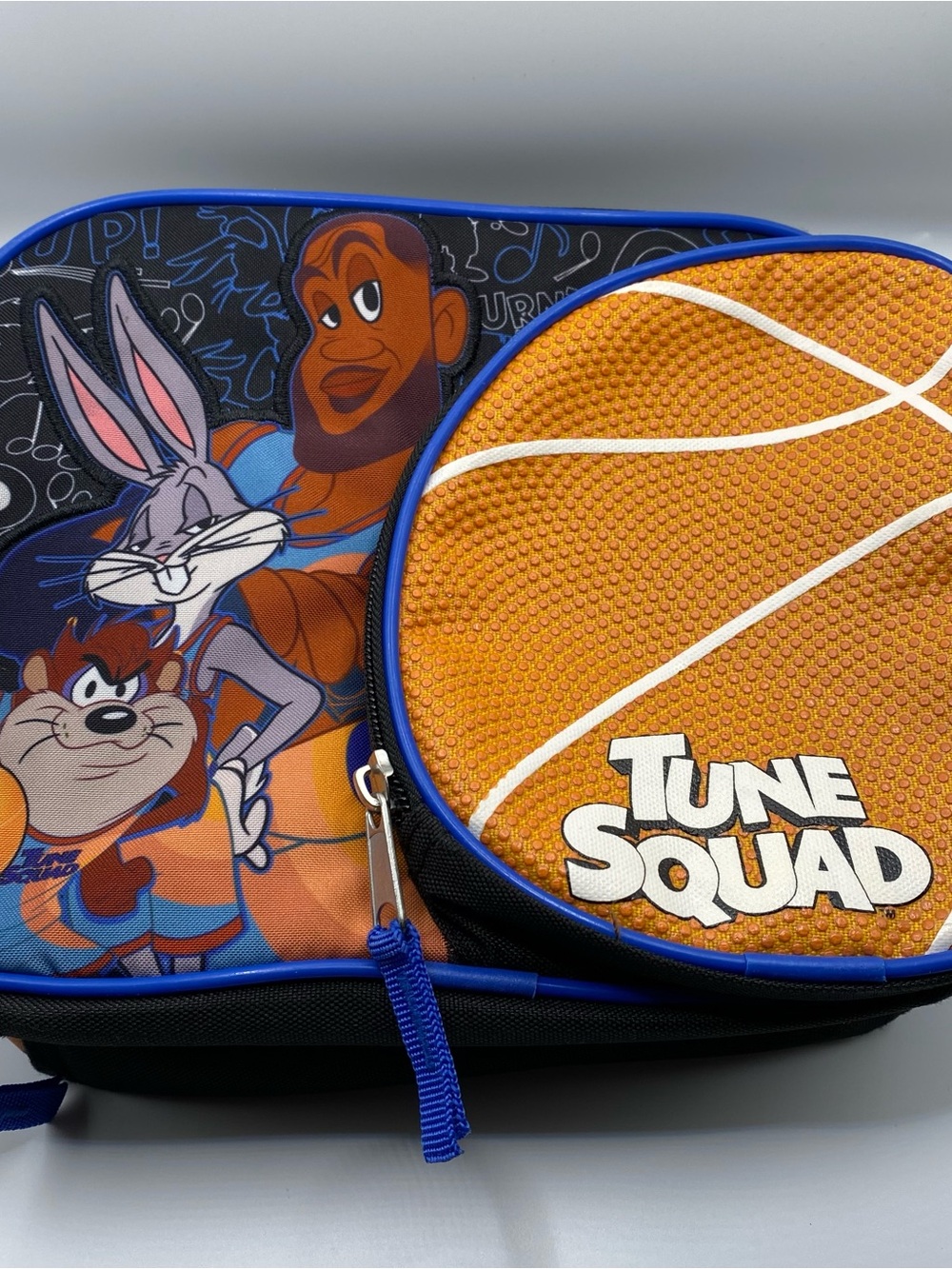 Tune Squad Kids Basketball Lunch Box - Orange & Blue